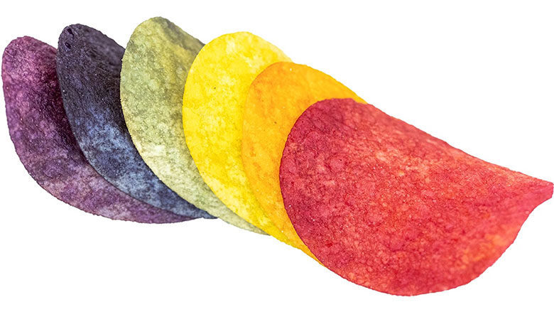 Color Chips featuring Sensient color ingredients