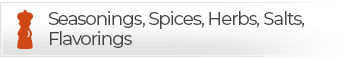 Seasonings and Spices